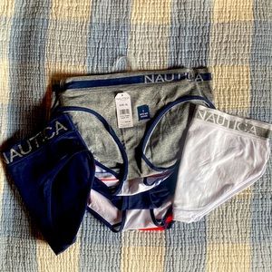 Nautica panties new with tags 7 pair super soft multicolored size xl.